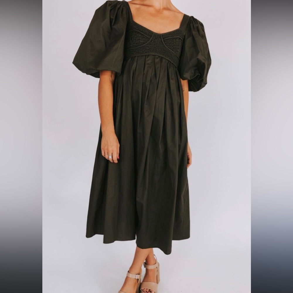 Sofie The Label Brielle Scrunchie Puff Sleeve Bro… - image 2